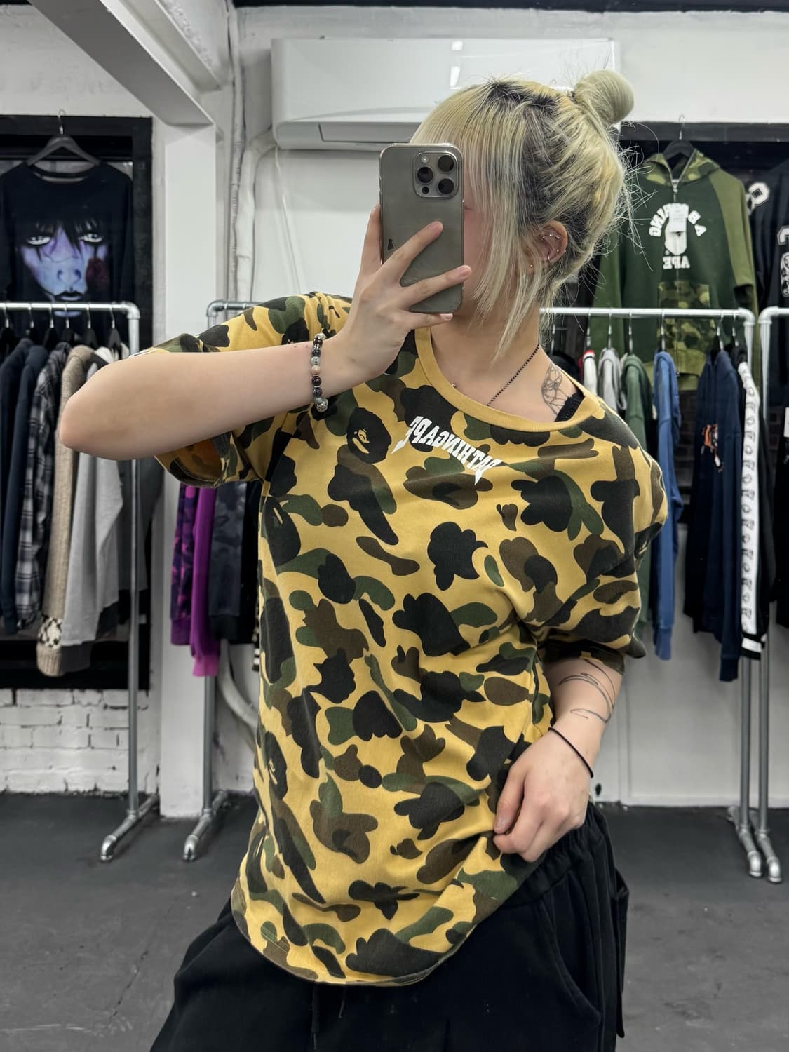 베이프 WGM 황계 티셔츠 상품이미지3