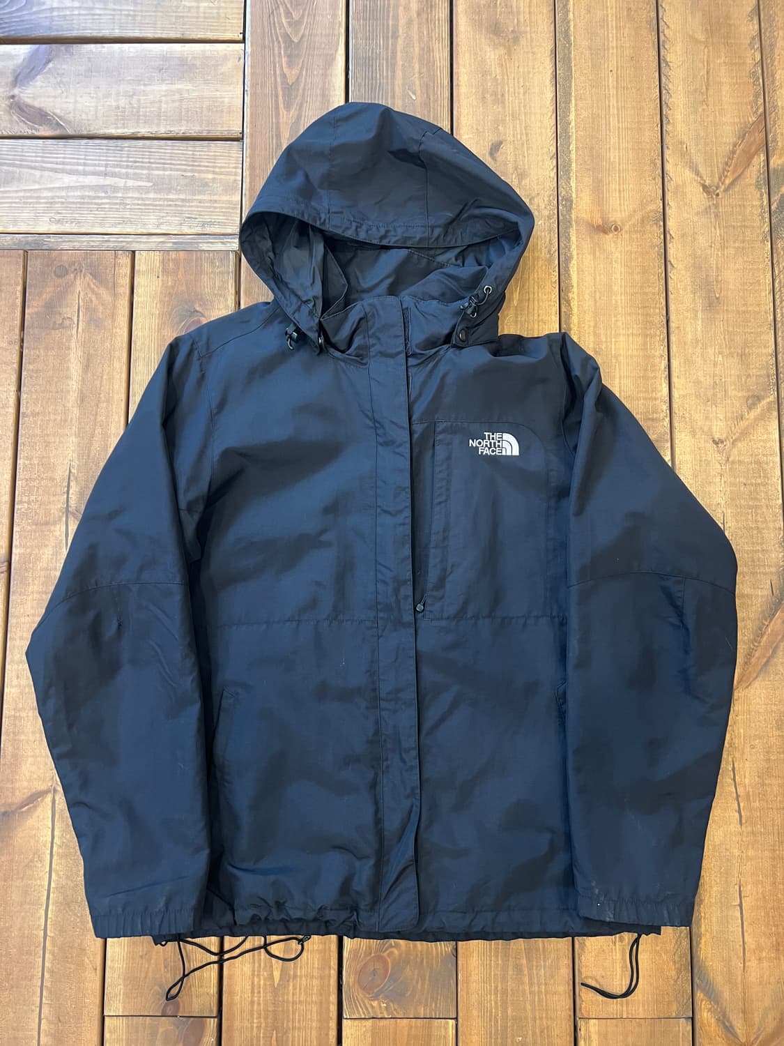 노스페이스 블랙 베이직 후드 바람막이  상품이미지6