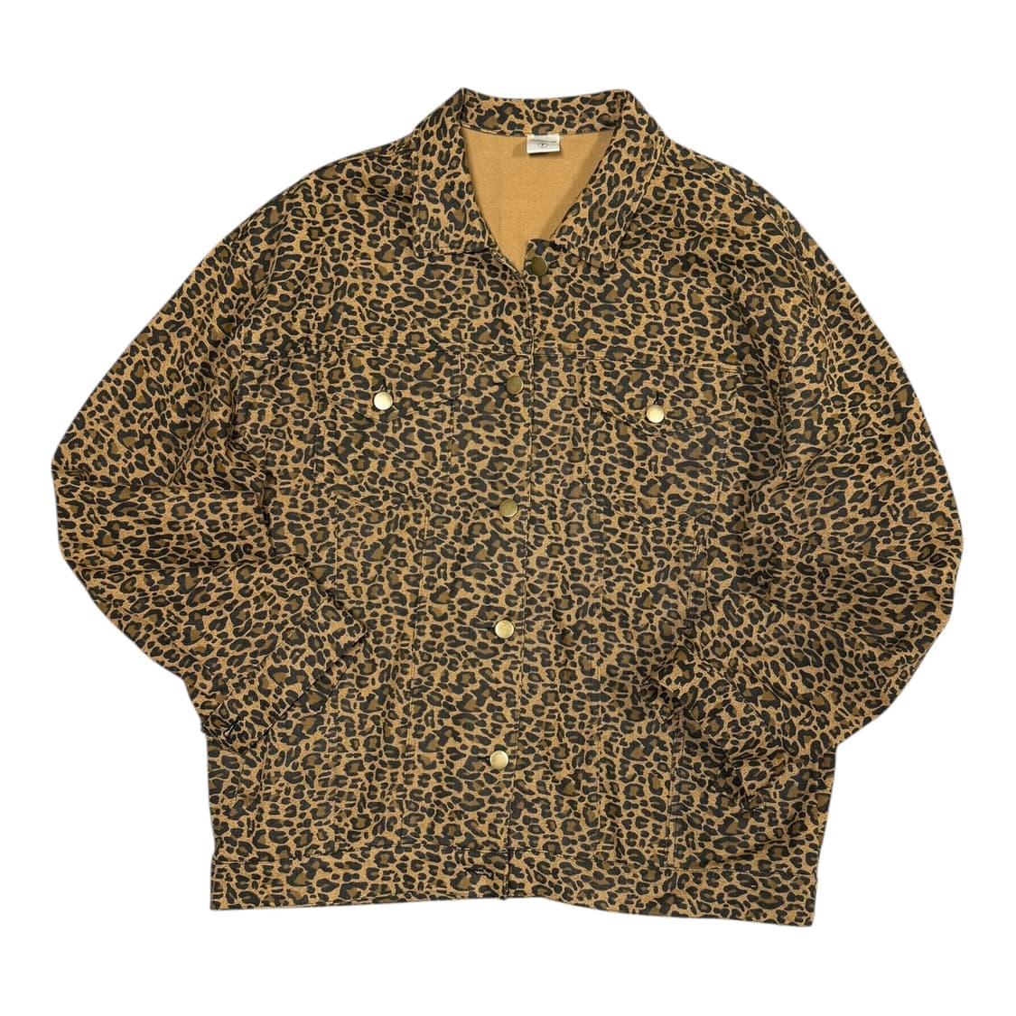 ✨ (바배) 레오파드 호피 데님 자켓 상품이미지1