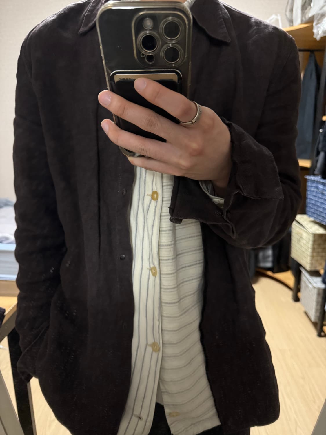 Lm altieri 리넨 자켓 상품이미지1