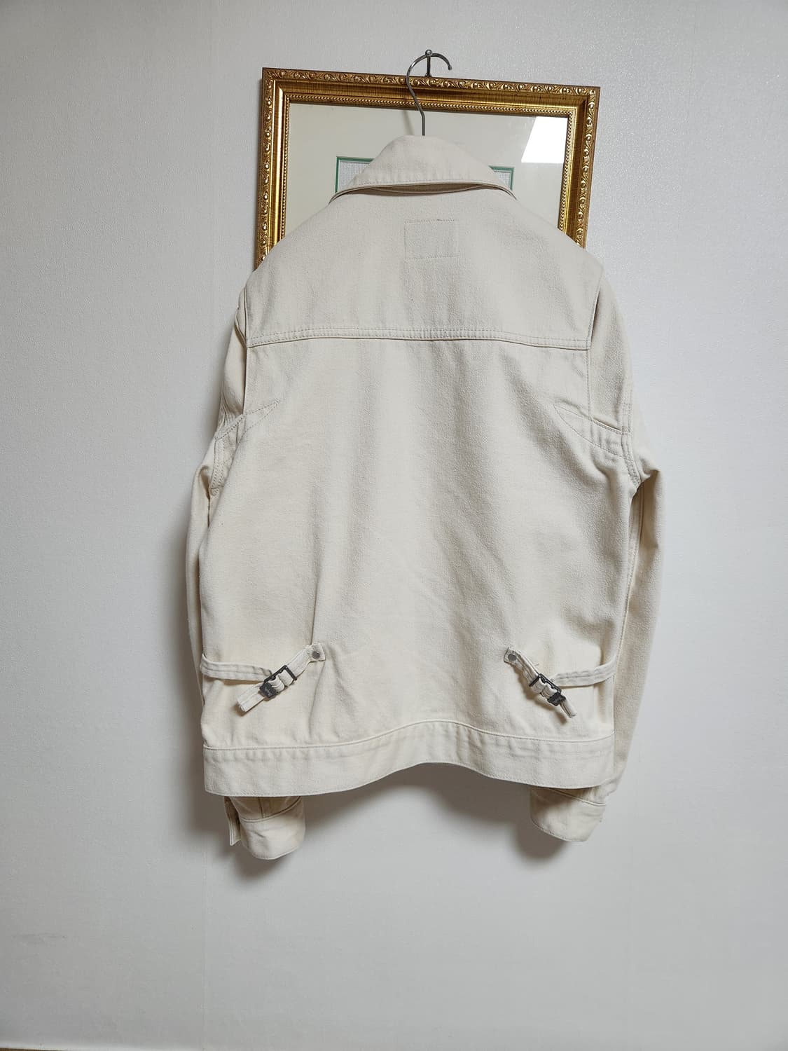 아이보리 데님자켓 판매합니다. 상품이미지6