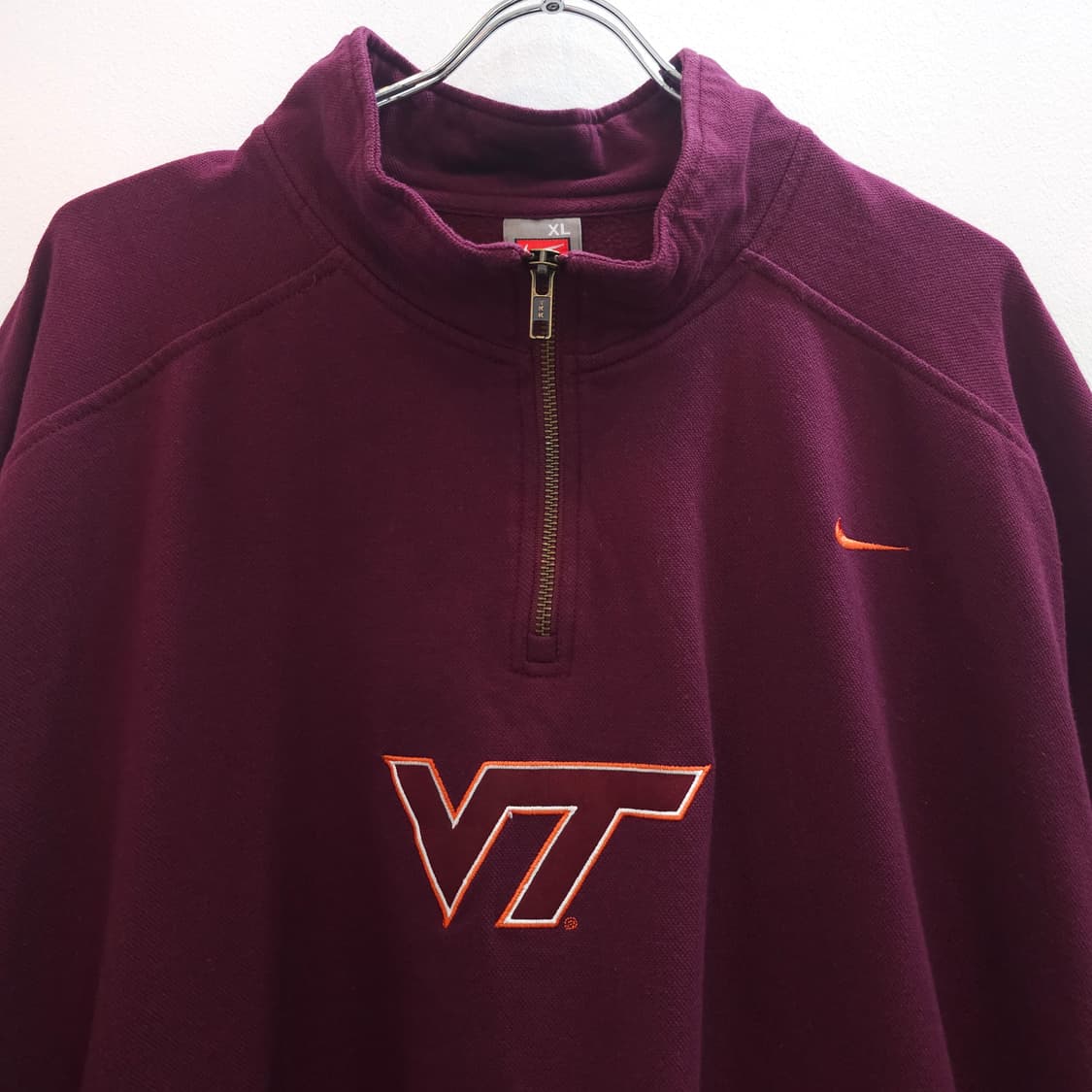 나이키 팀라인 VT컬리지 기모 반집업 스웻셔츠 상품이미지2