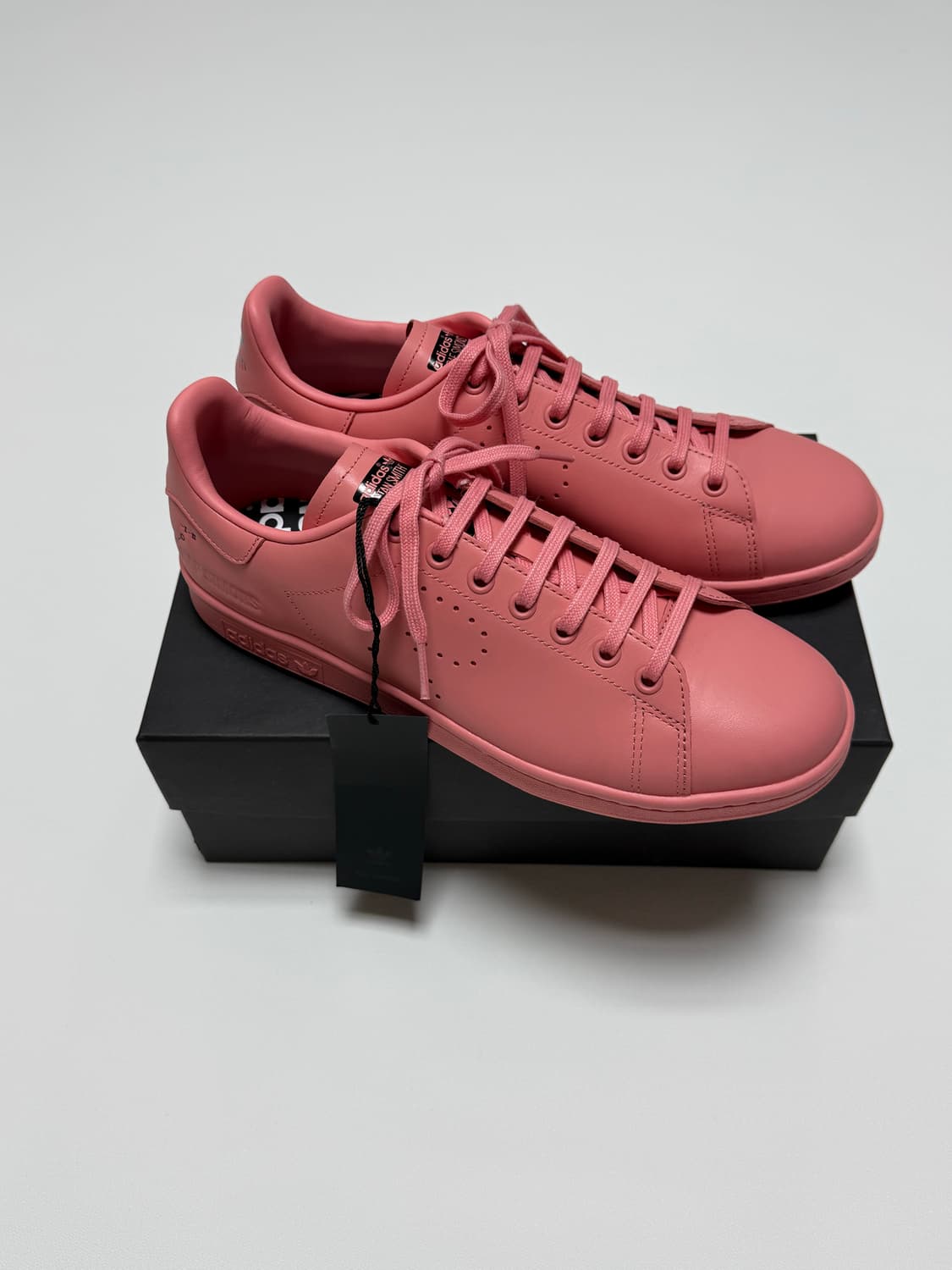 [새상품] 라프시몬스 아디다스 스탠스미스 핑크 275 상품이미지3