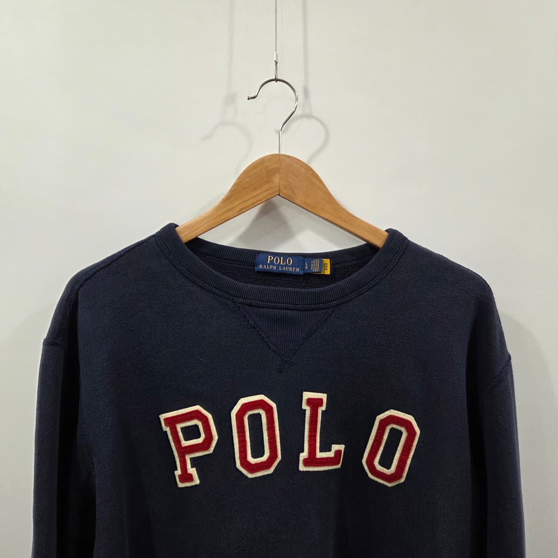 폴로랄프로렌 기모 스웻셔츠 L  상품이미지2