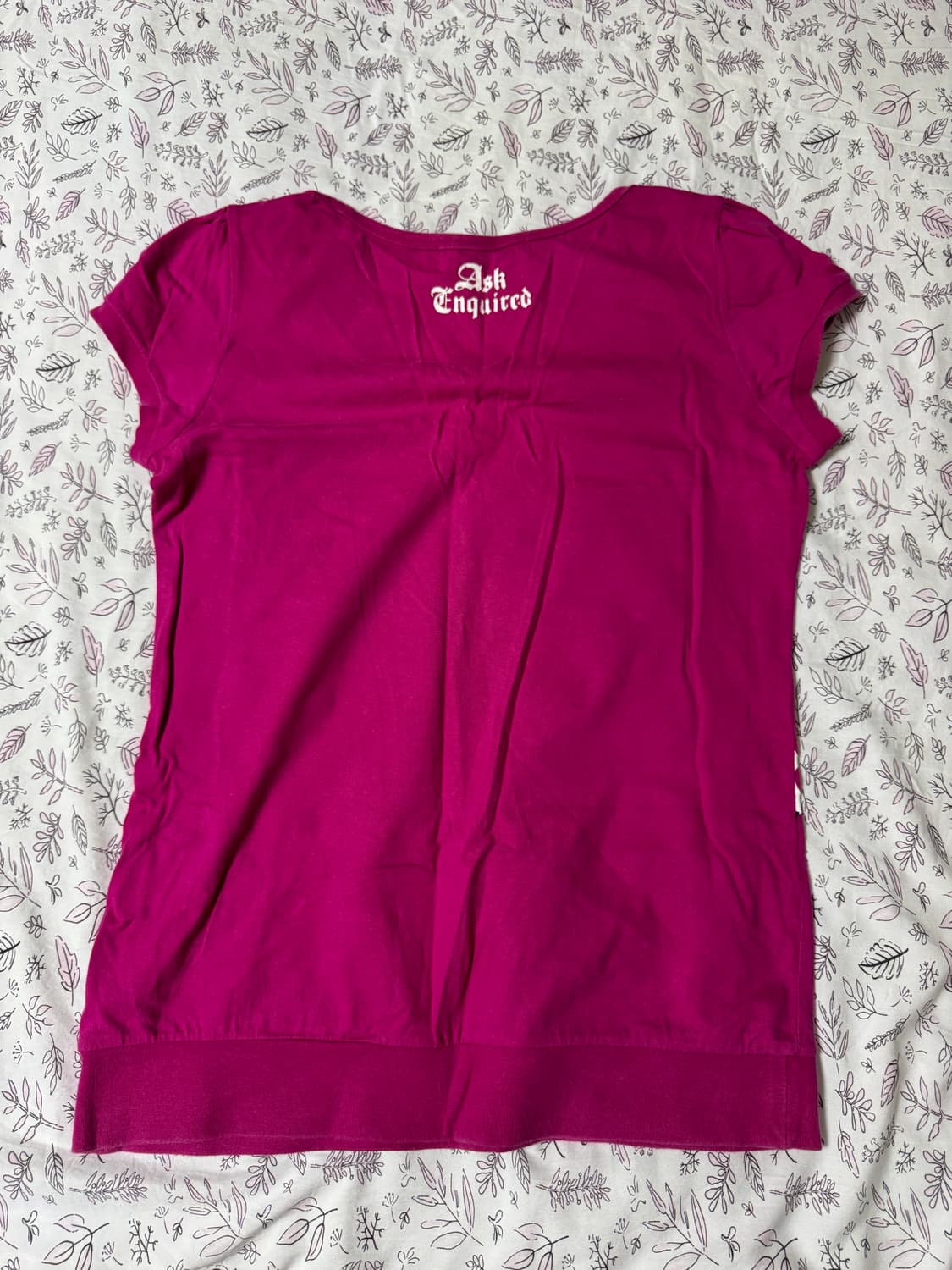 ASK MICKEY PINK T 상품이미지3