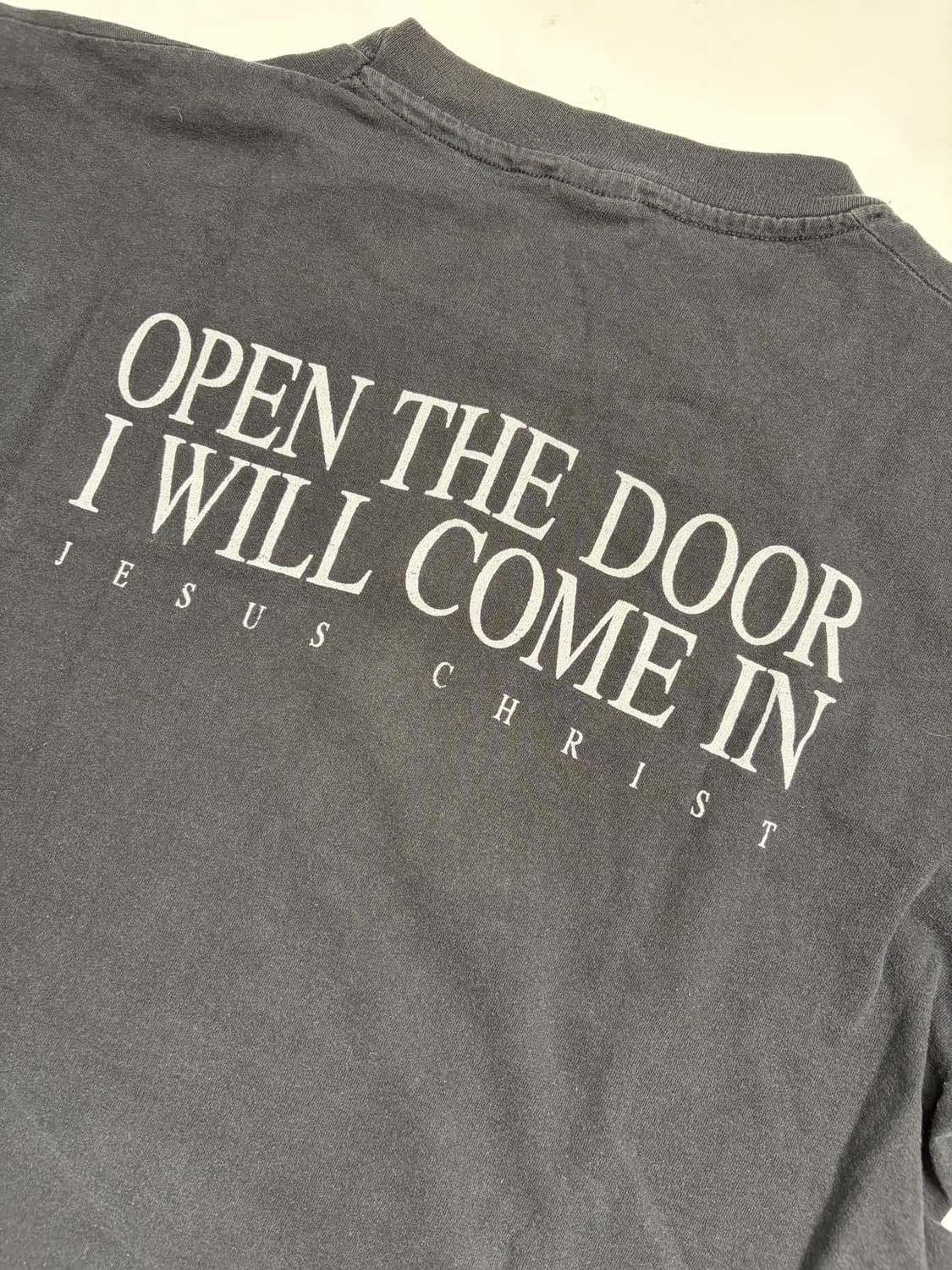 90s Jesus Tee (black) 상품이미지7