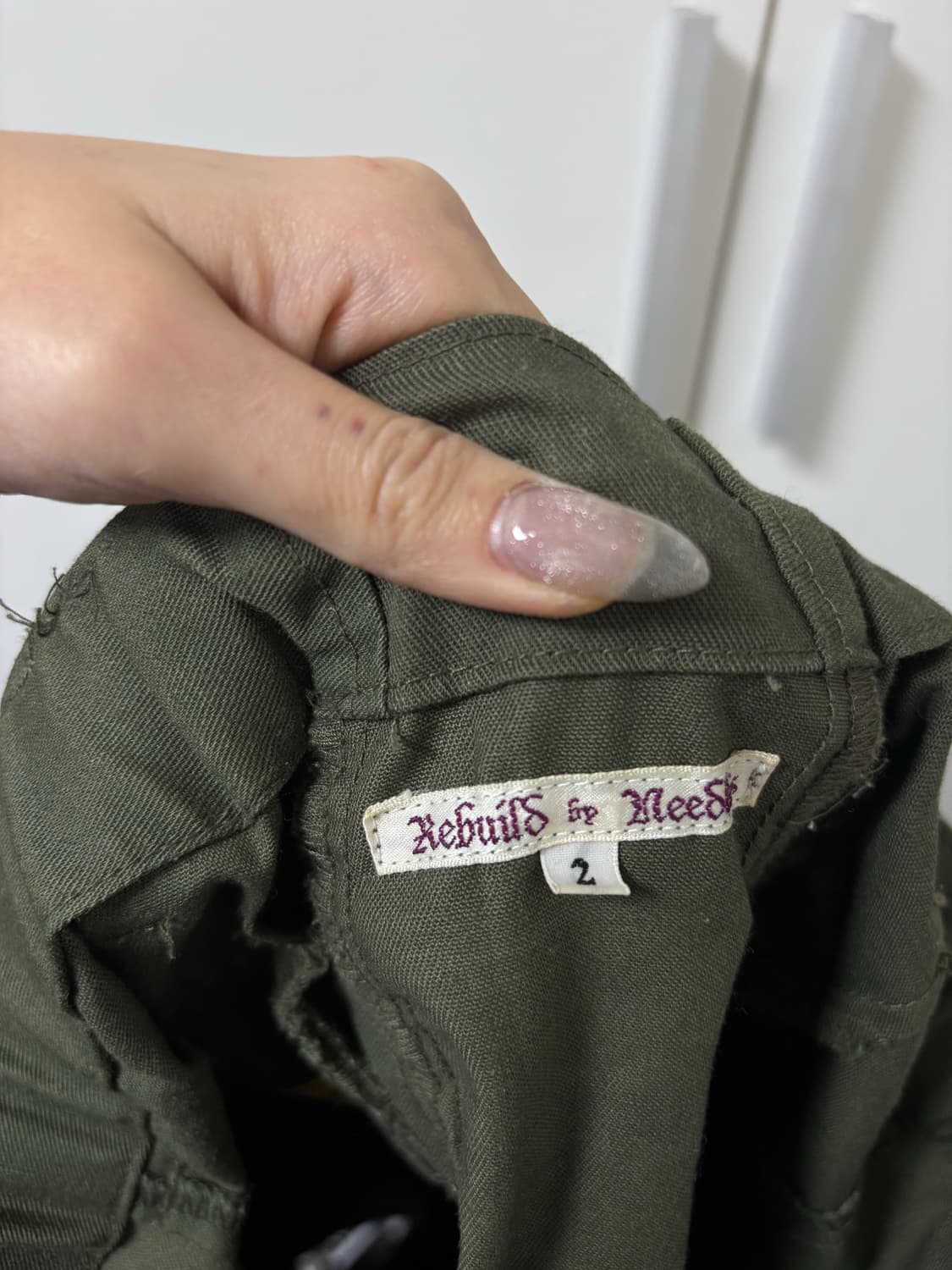 니들스 스커트 상품이미지3