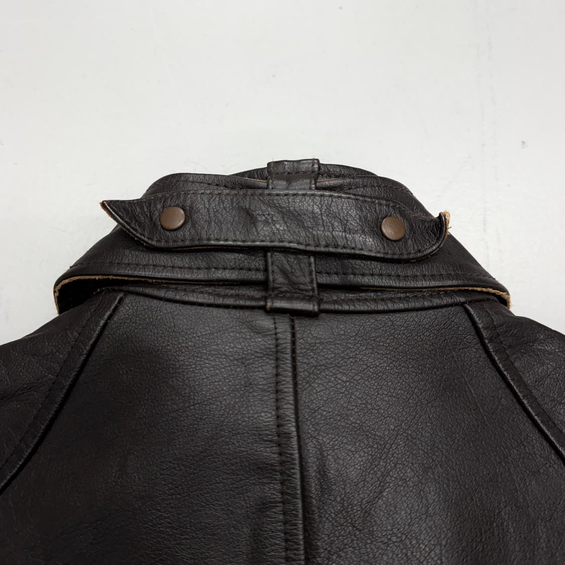 JPN 제팬 카우스킨 바이커 소가죽 리얼레더 가죽자켓 상품이미지7