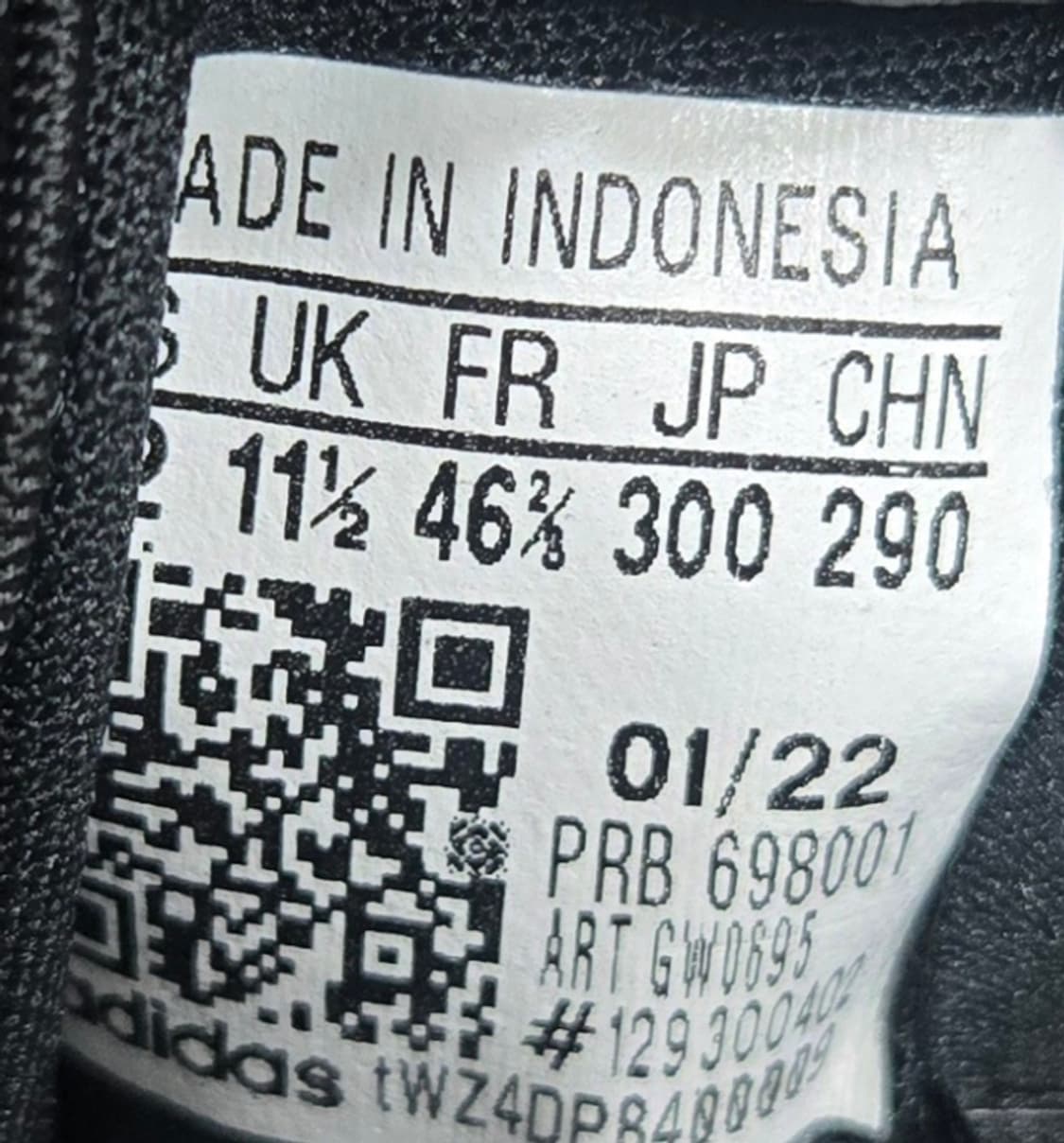 아디다스 300mm- 포럼 로우 블랙 화이트 상품이미지7