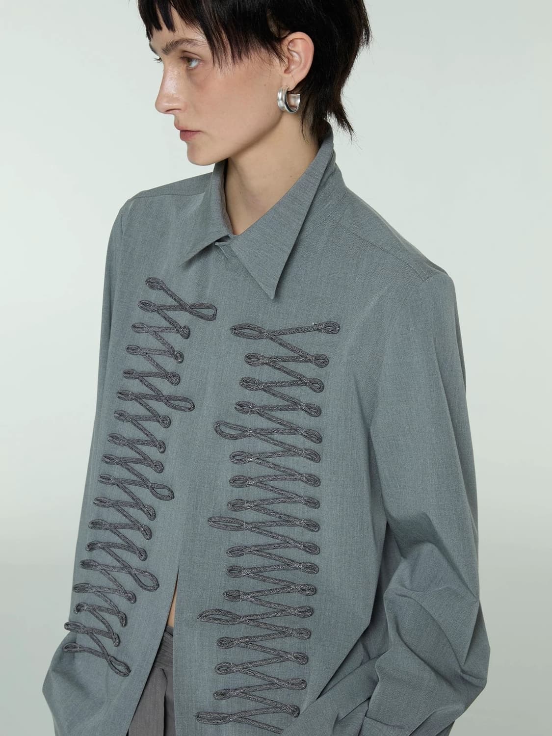 Sip Class 그레이 셔츠 상품이미지6