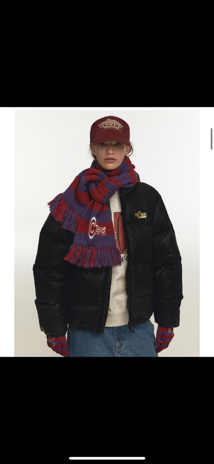 테켓 덕다운 점퍼 블랙 (L) 상품이미지3