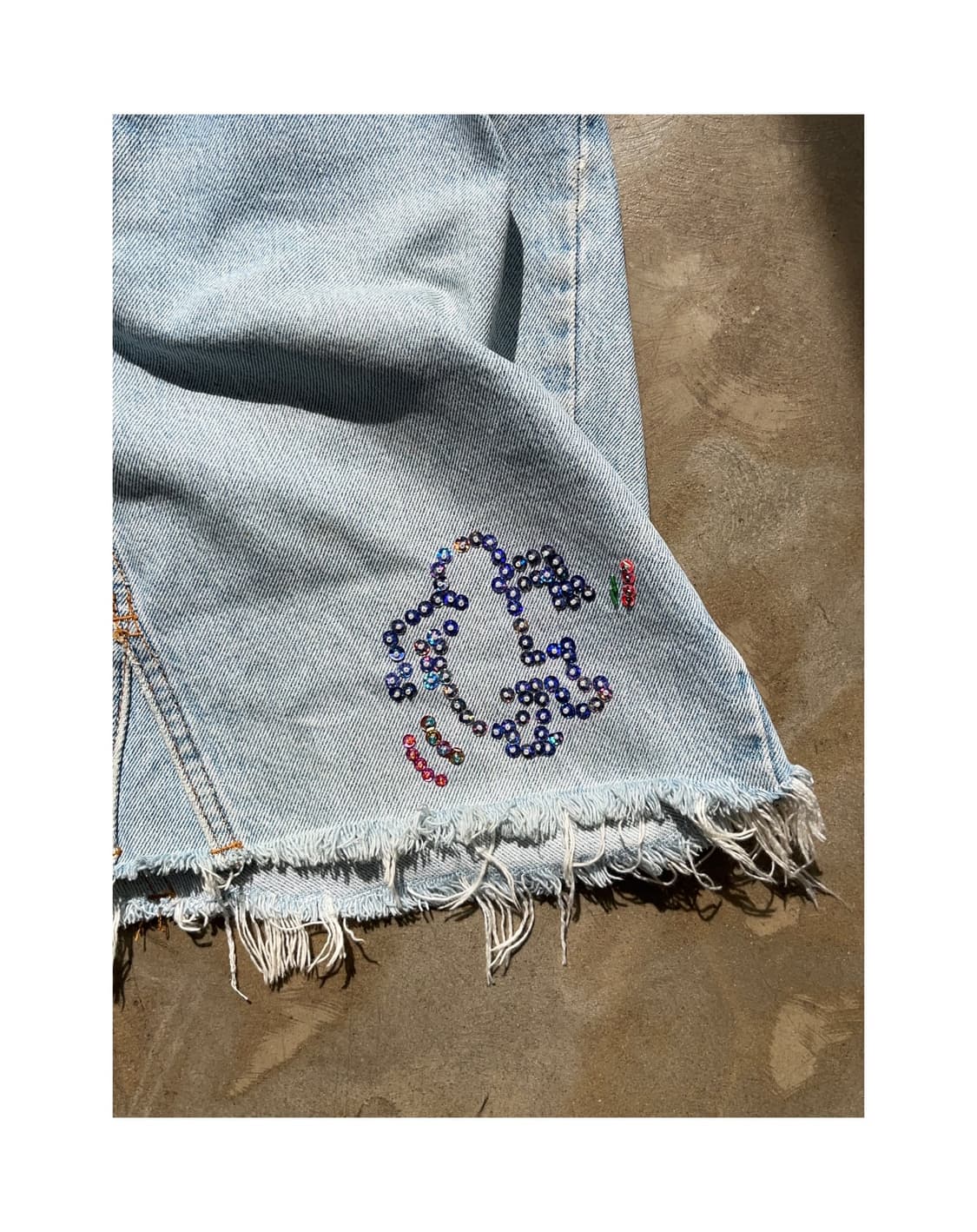 90’s Levi’s Keith Haring Denim Skirt  상품이미지2