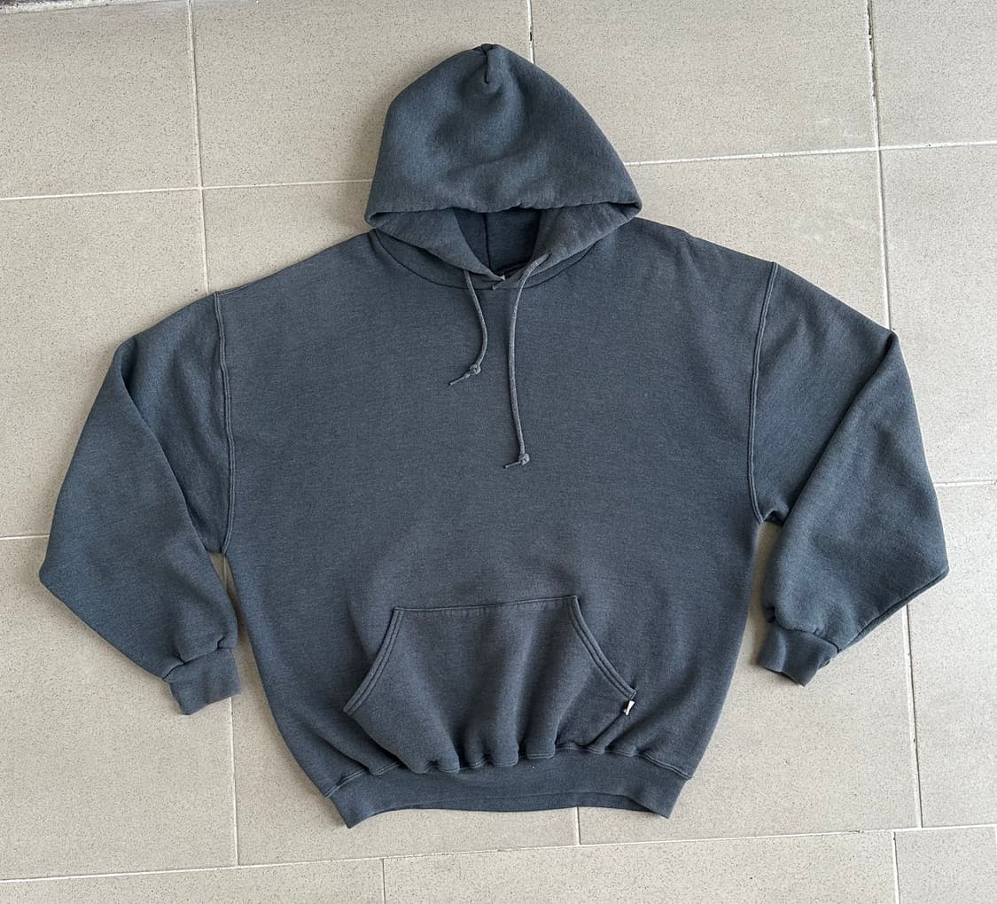 00s 빈티지 러셀 후드 다크그레이 XL 상품이미지1