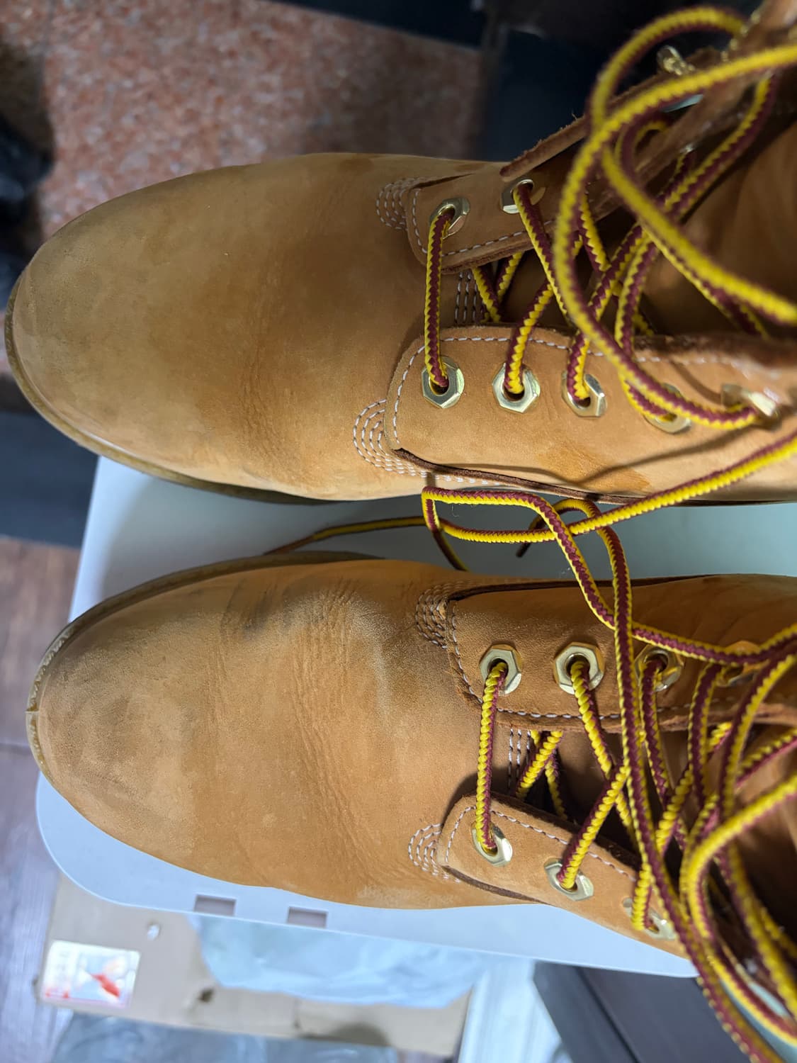 팀버랜드 프리미엄 6인치 워터프루프 부츠 위트 누벅 260 상품이미지2