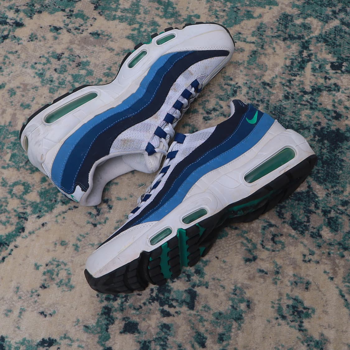 Nike 나이키 에어맥스 95 흰파남 270 상품이미지4