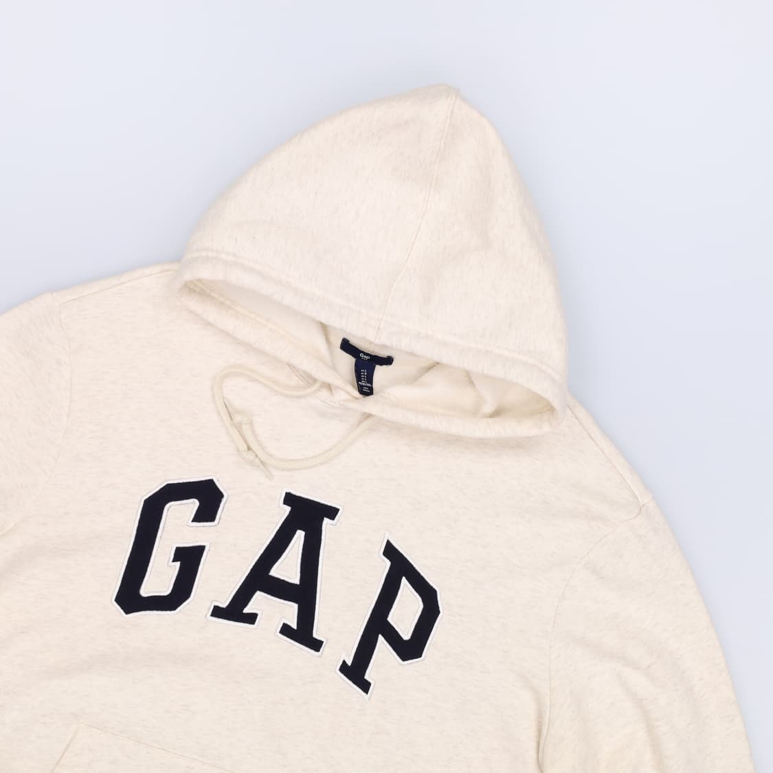 [L] GAP 갭 풀오버 빅로고 후드티 크림색 3805 상품이미지3