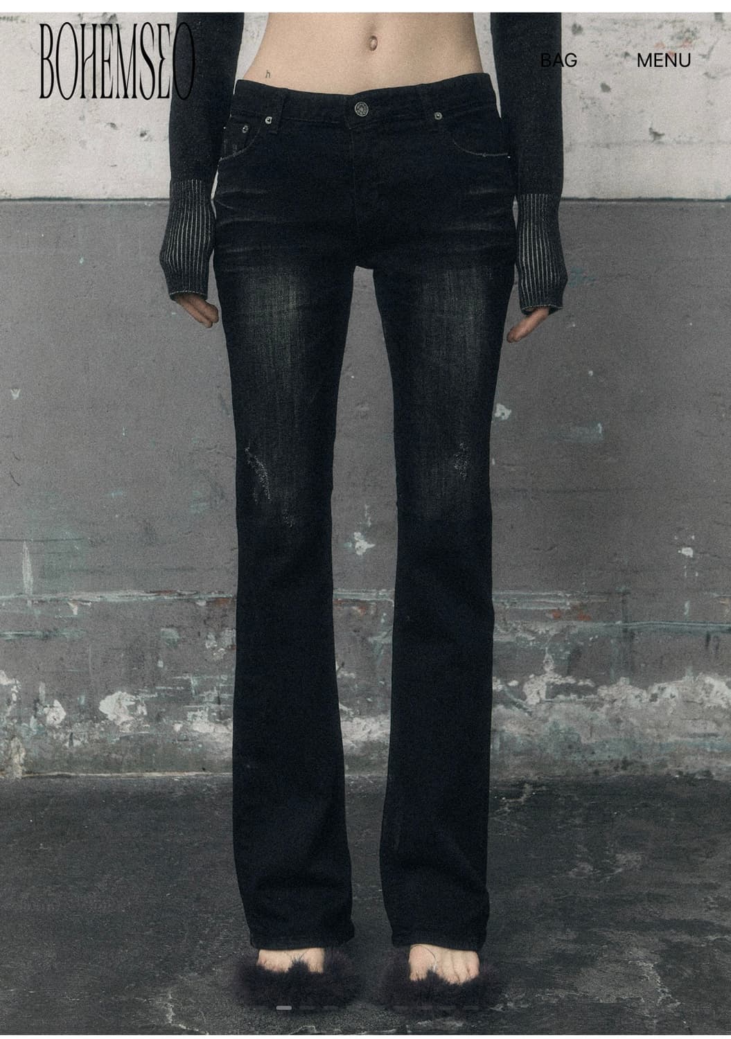 보헤미안서울 다크니스 부츠컷 상품이미지2