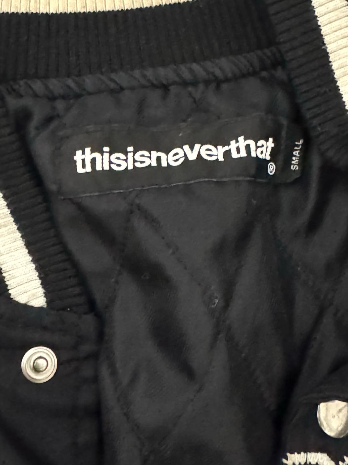 thisisneverthat 바시티 자켓 상품이미지2