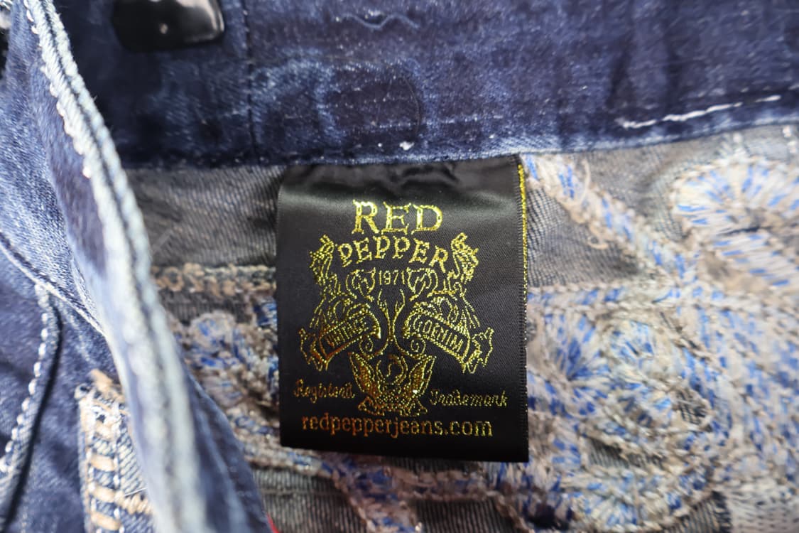 Red Pepper Skull Detail Pants 상품이미지9
