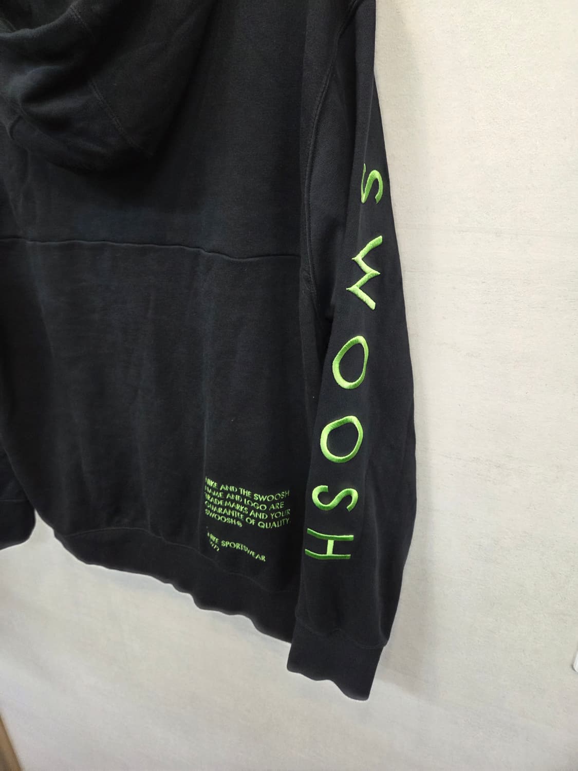 나이키 더블스우시 기모 후드집업 L 상품이미지3