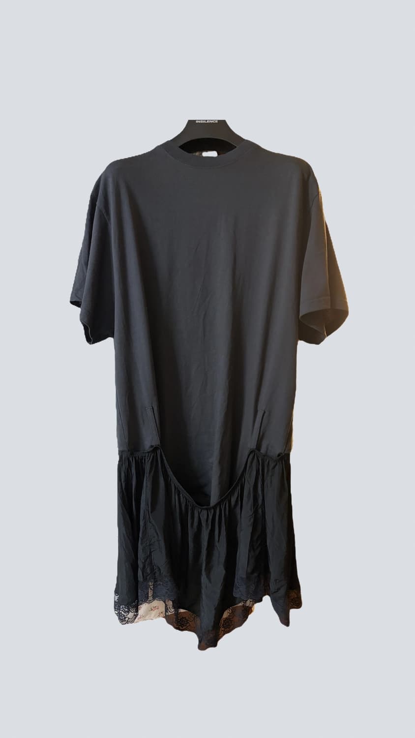 Lcdc 져지 원피스 차콜 LACE TRIM JERSEY DRESS 상품이미지5