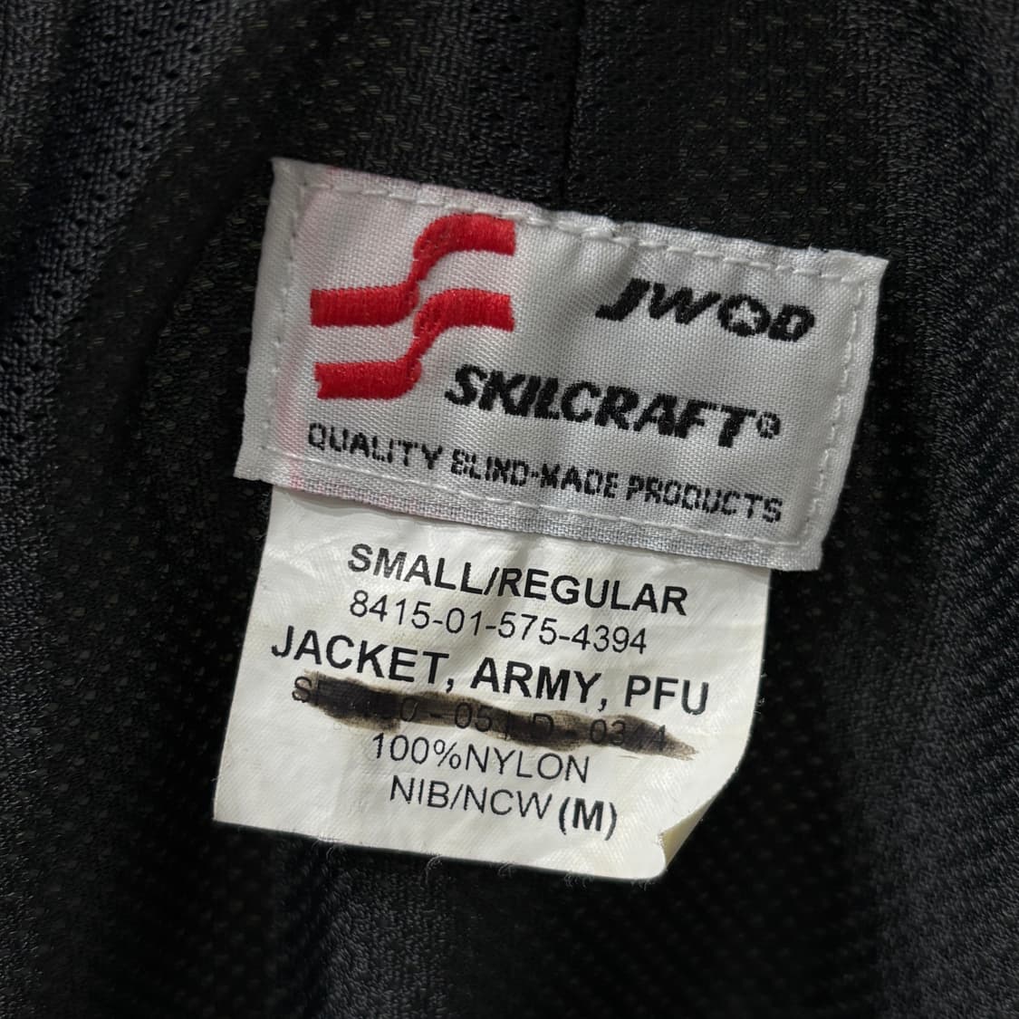 IPFU 90s US ARMY 오리지널 브이 스카치 바람막이 상품이미지3