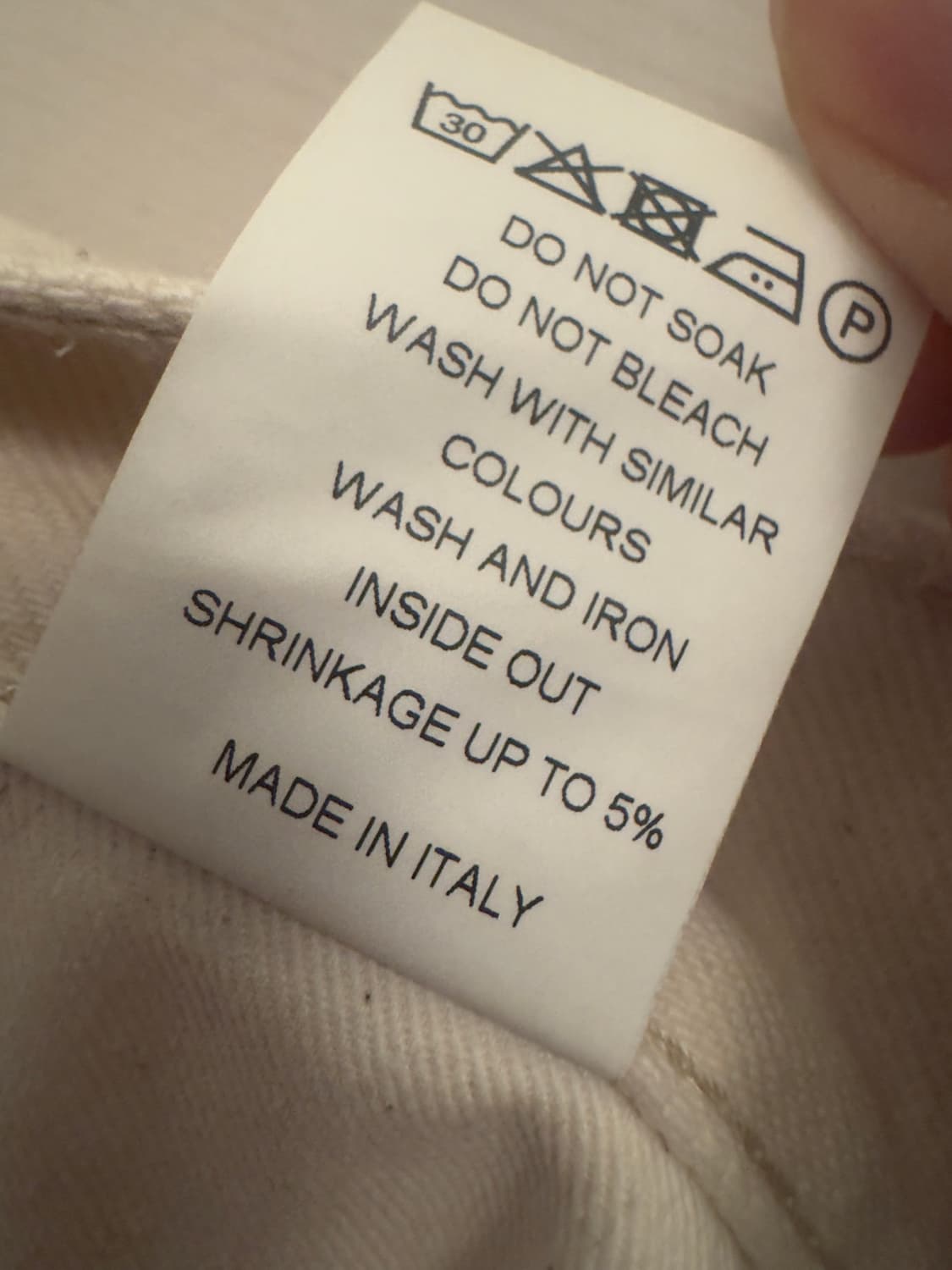 선플라워 에크루 데님 29/32 상품이미지5