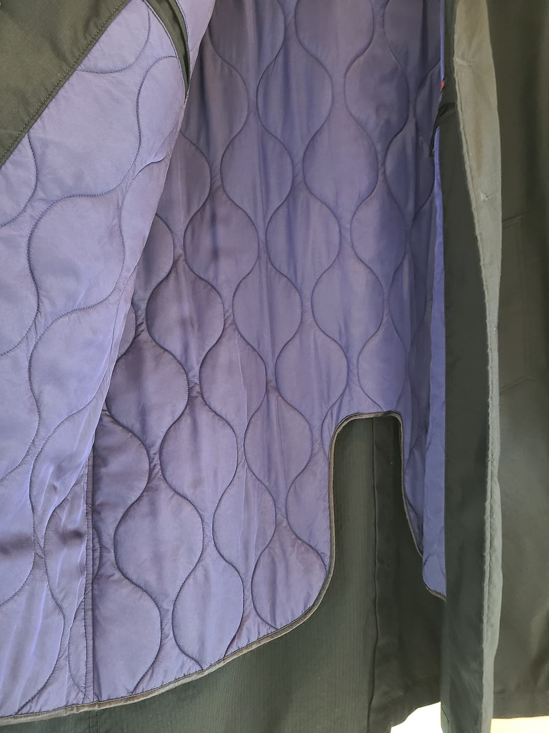 BLUE Blue 남성 퀼팅 코트 싸이즈 100 상품이미지4