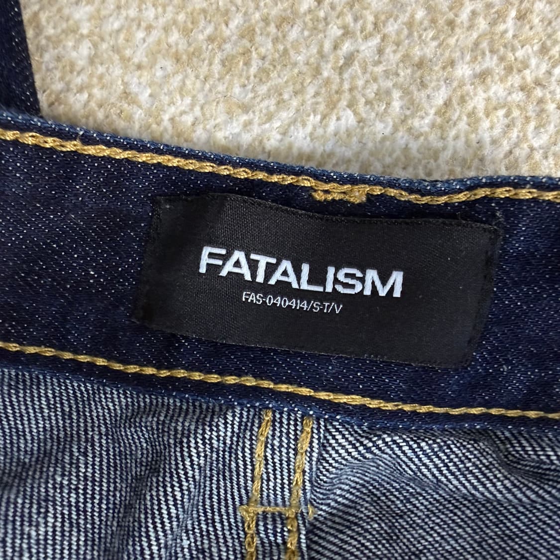 50 페이탈리즘 와이드 데님팬츠 0121T2 상품이미지3