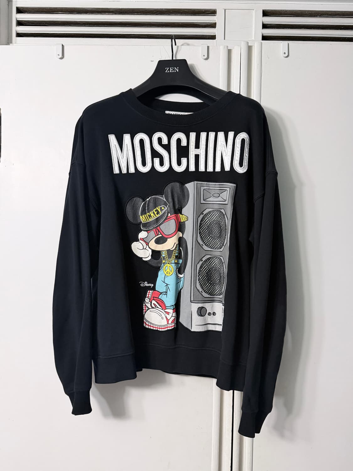 H&M x 모스키노 콜라보 맨투맨 M 상품이미지2