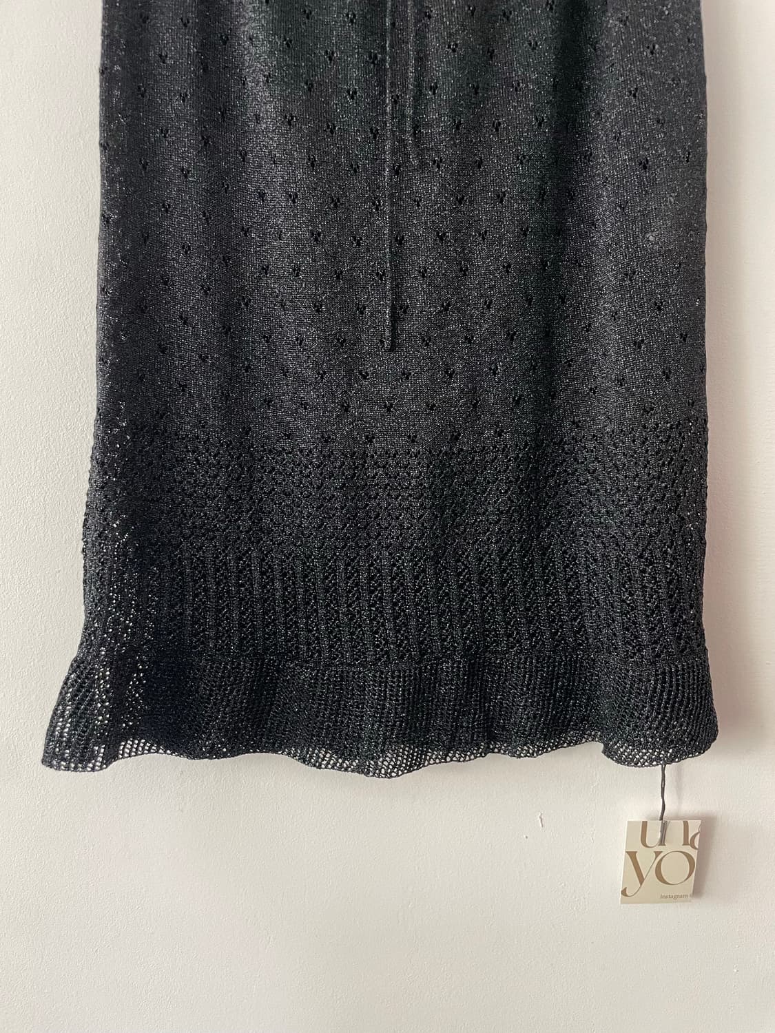 VINTAGE punching knit skirt 상품이미지3