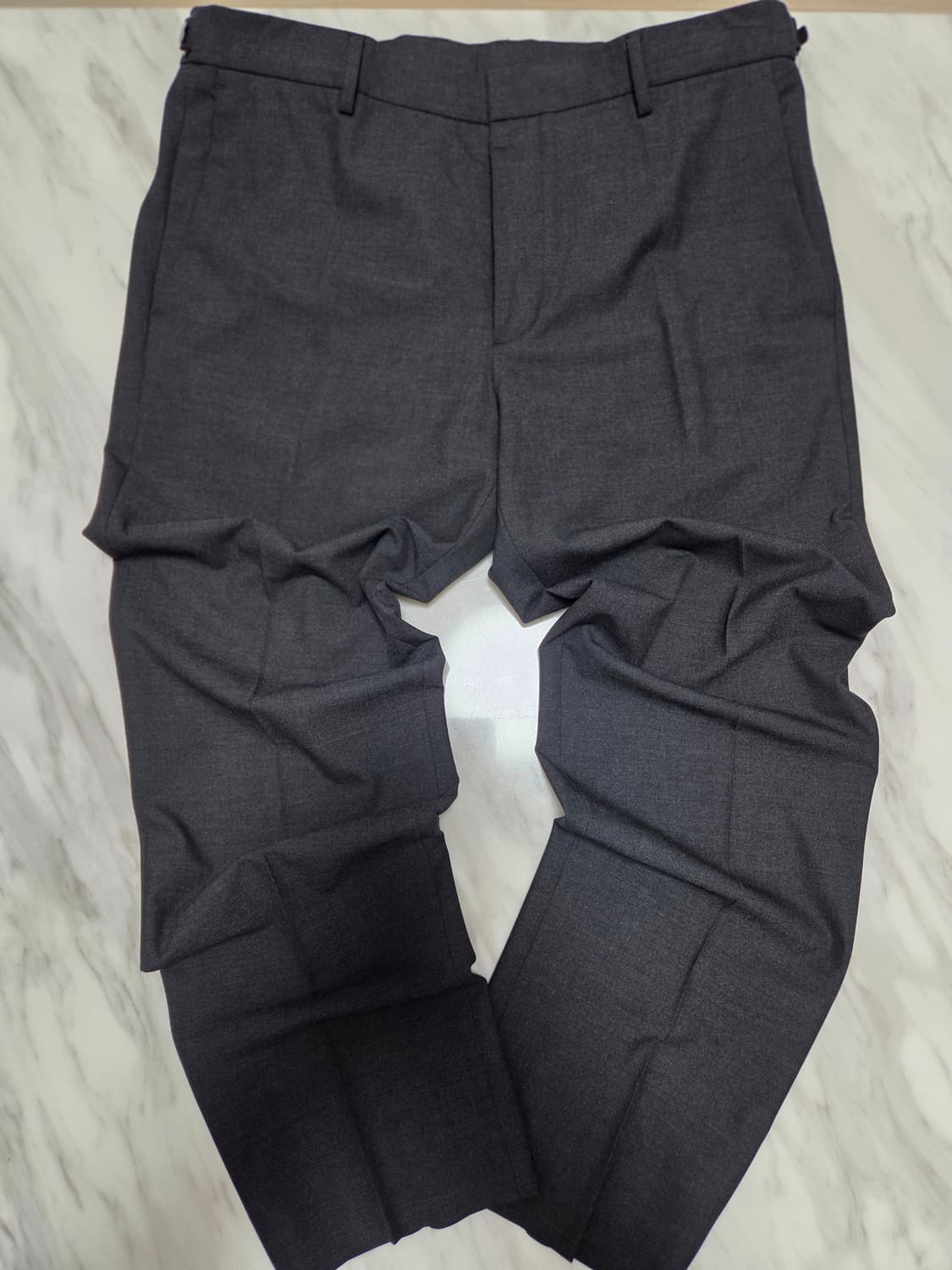 타임옴므 챠콜그레이 슬랙스 상품이미지2