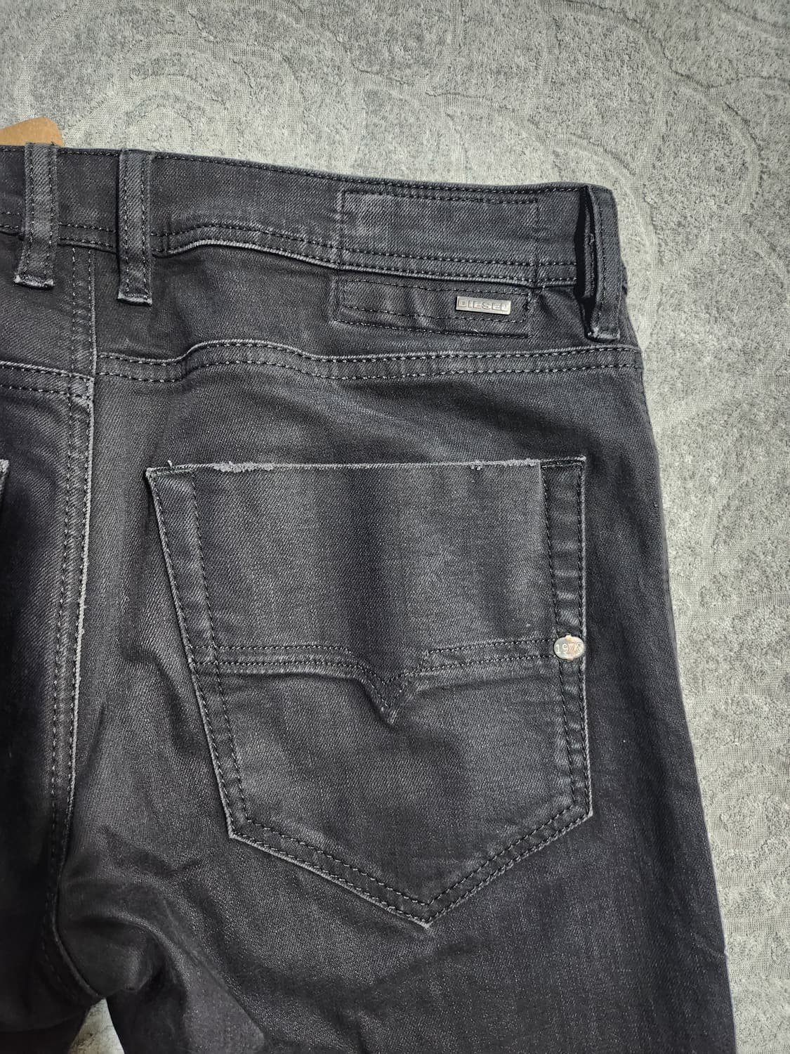 디젤 블랙진 슬림핏 데님 팬츠-32 상품이미지7