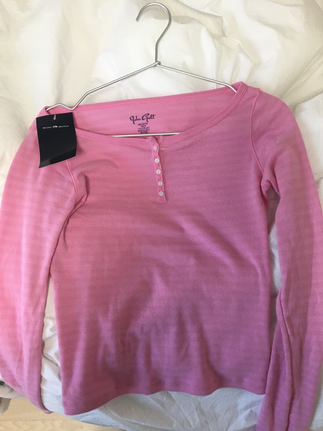 브랜디멜빌 스프라이트 핑크 긴팔티셔츠 상품이미지2