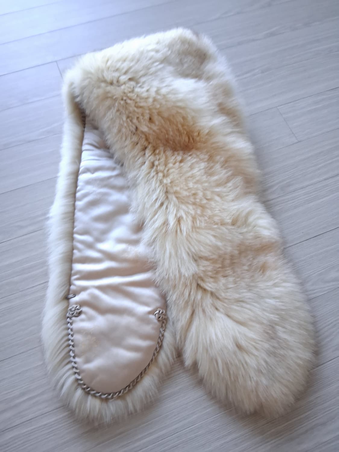 리얼 폭스퍼 아이보리 숄(스톨, 스카프, 머플러) 상품이미지6