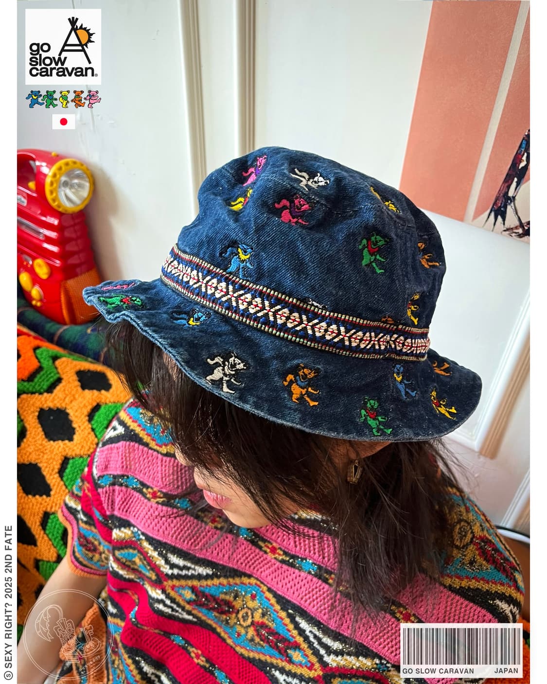go slow caravan X Grateful Dead Bucket 상품이미지1