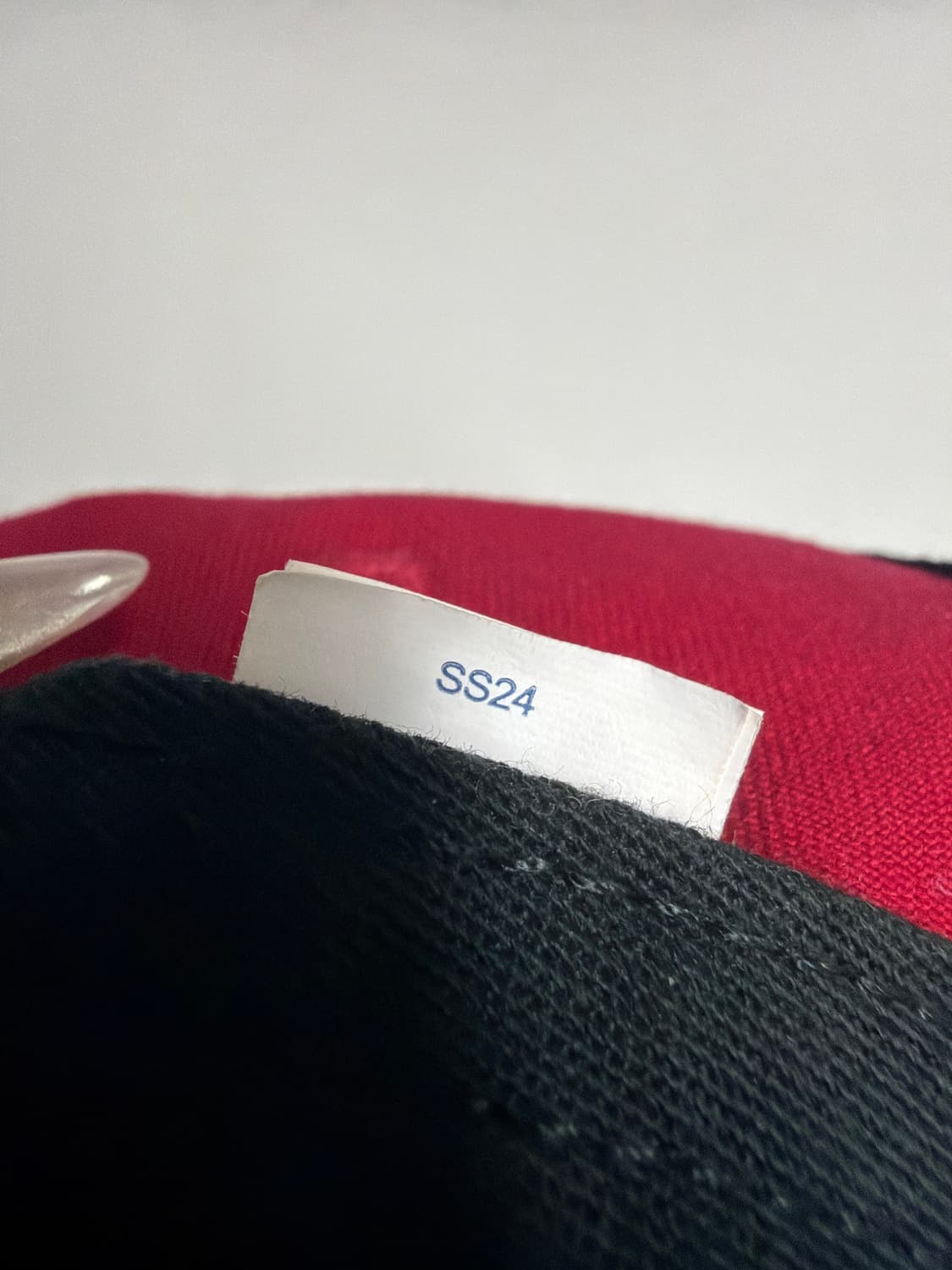 슈프림 워시드 치노 트윌 캠프캡 레드 - 24SS 상품이미지4