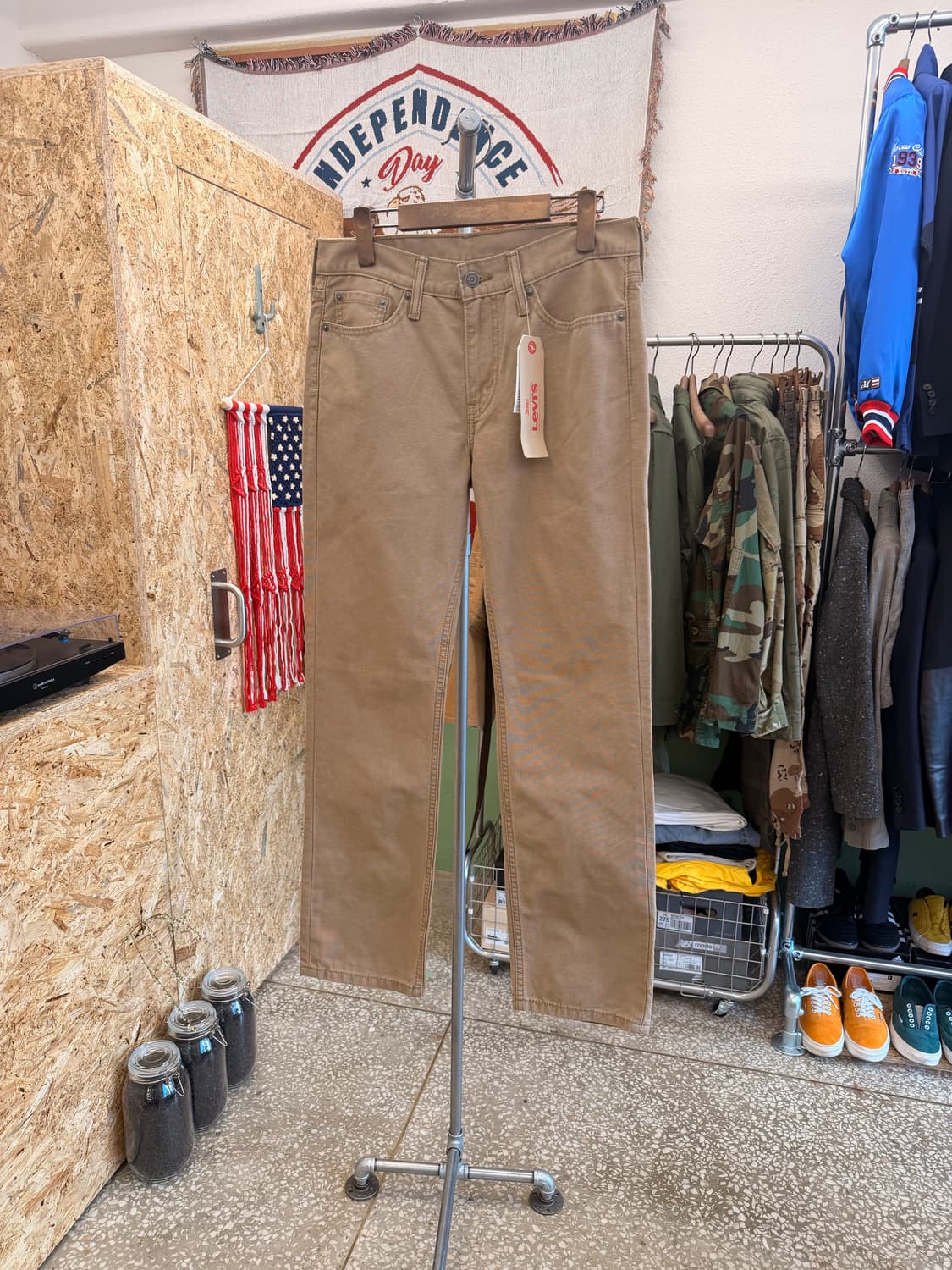 리바이스 514 화이트탭 데님 팬츠 상품이미지1