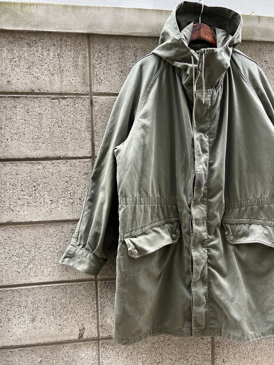 1980s FRENCH ARMY M-64 80s 프랑스군 모즈파카 개파카 상품이미지4