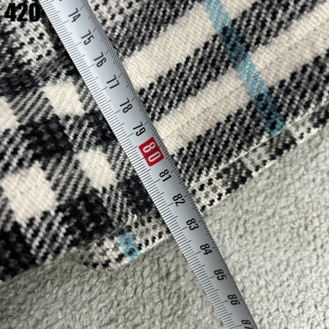 버버리 체크 롱코트  상품이미지6