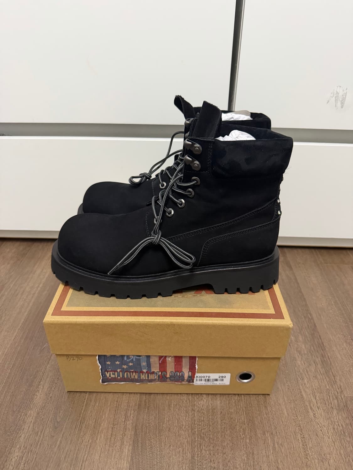 [290]킨치 마넴피 워커 부츠 블랙 상품이미지2