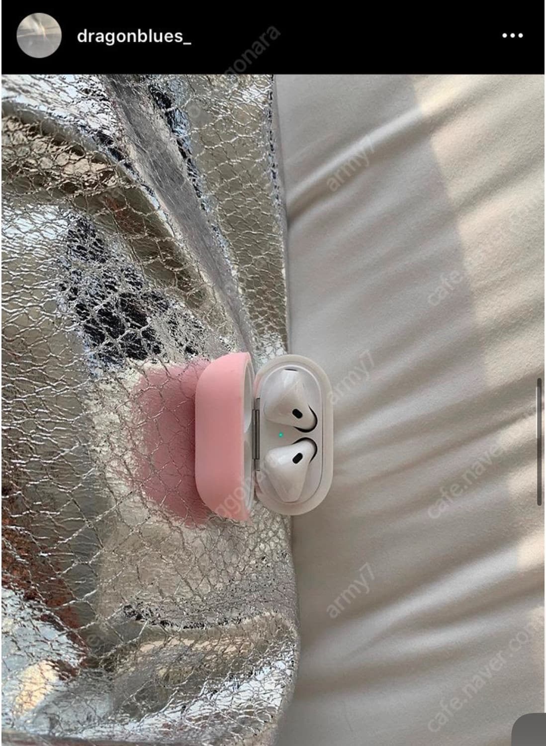 드래곤블루스 실버 뱀피 미디 스커트 xs 상품이미지3