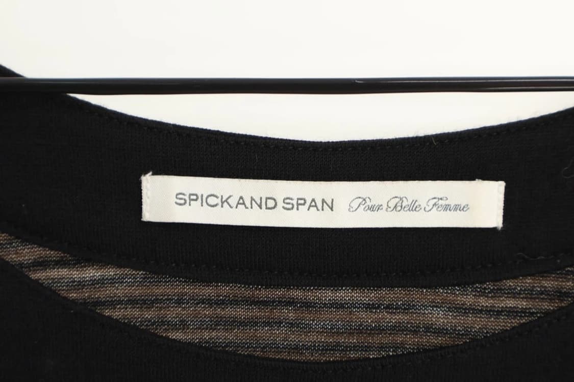 Round Neck Shirring T-shirt Brown M 상품이미지5