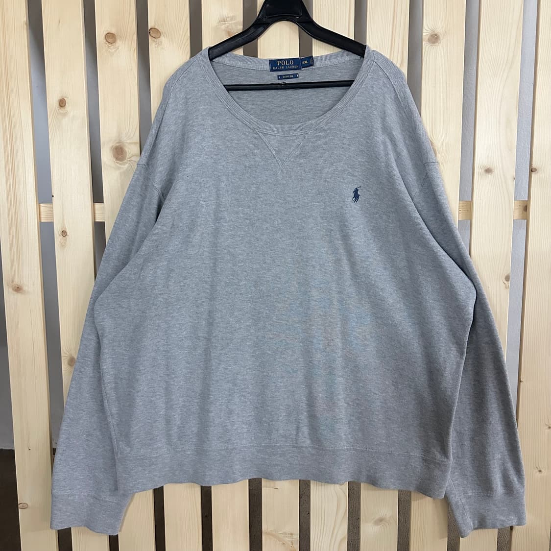 (2XL) 폴로 랄프로렌 그레이 베이직 맨투맨 상품이미지1