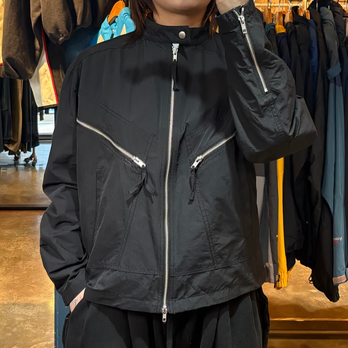 XERON 블랙 투웨이 자켓 상품이미지1