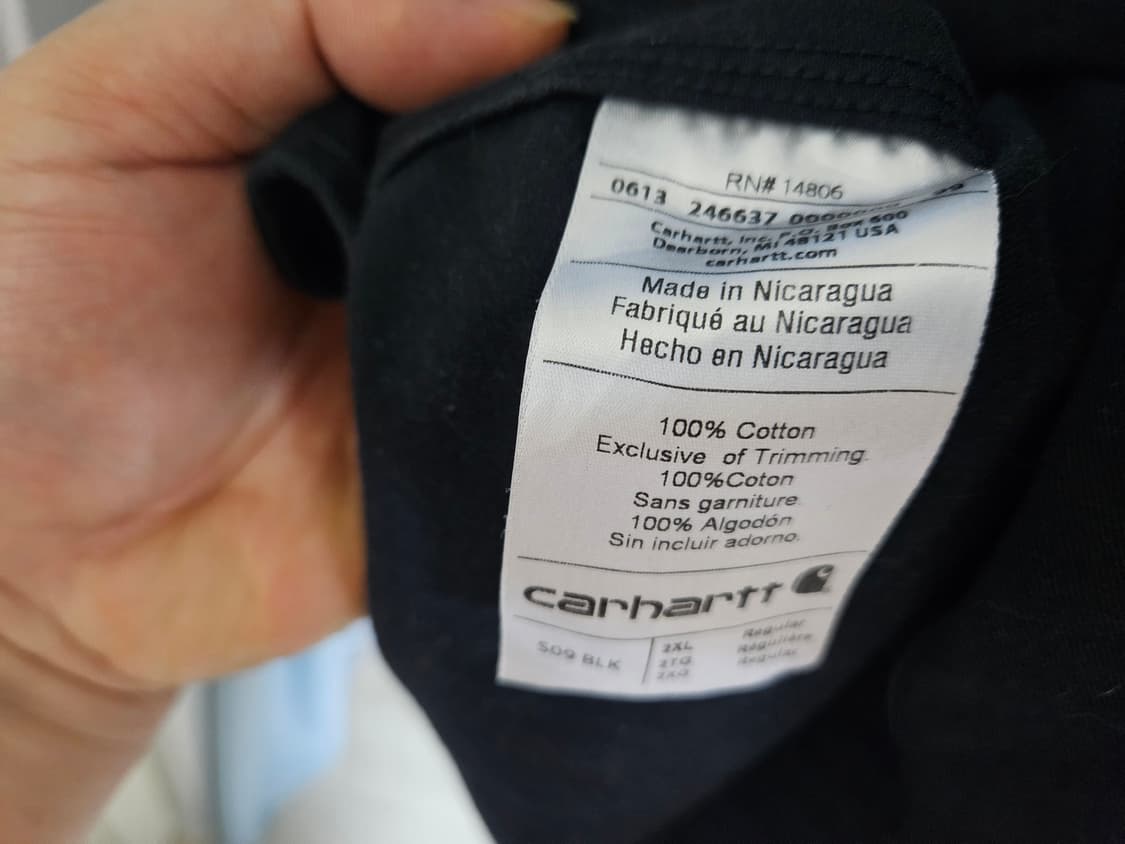 칼하트 워크셔츠 2xl xxl 상품이미지4