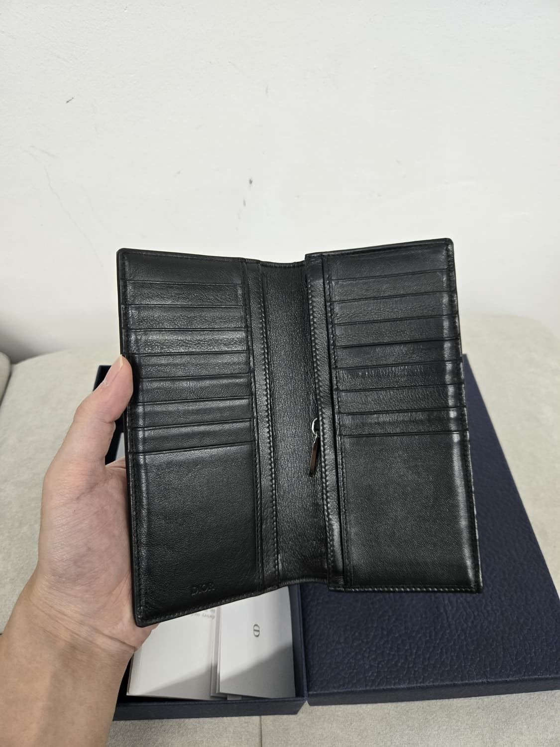 [보증서 정품]디올 갤럭시 장지갑 상품이미지5