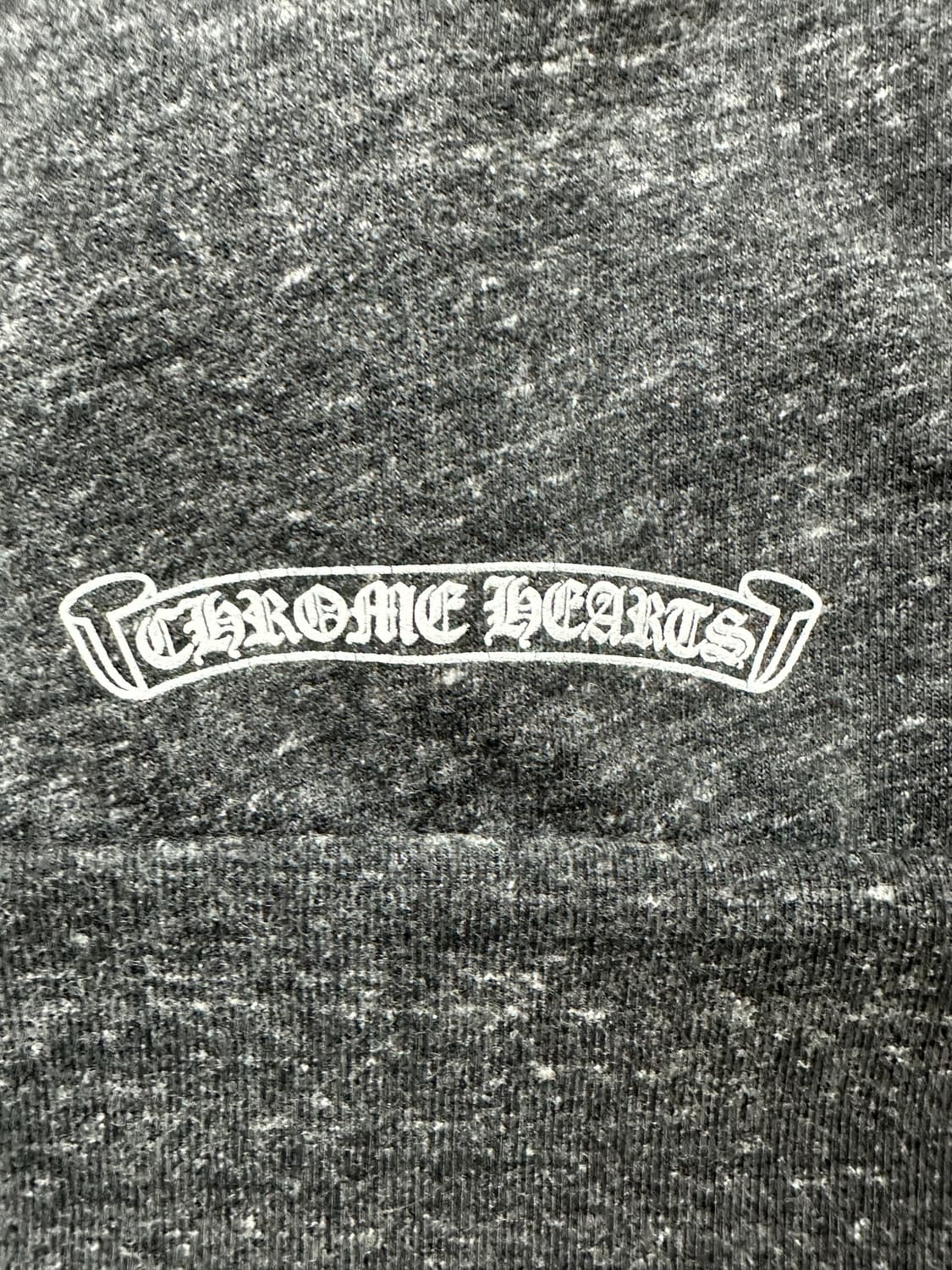 [L] 정품 크롬하츠 멀티로고 집업 후드 그레이 상품이미지7