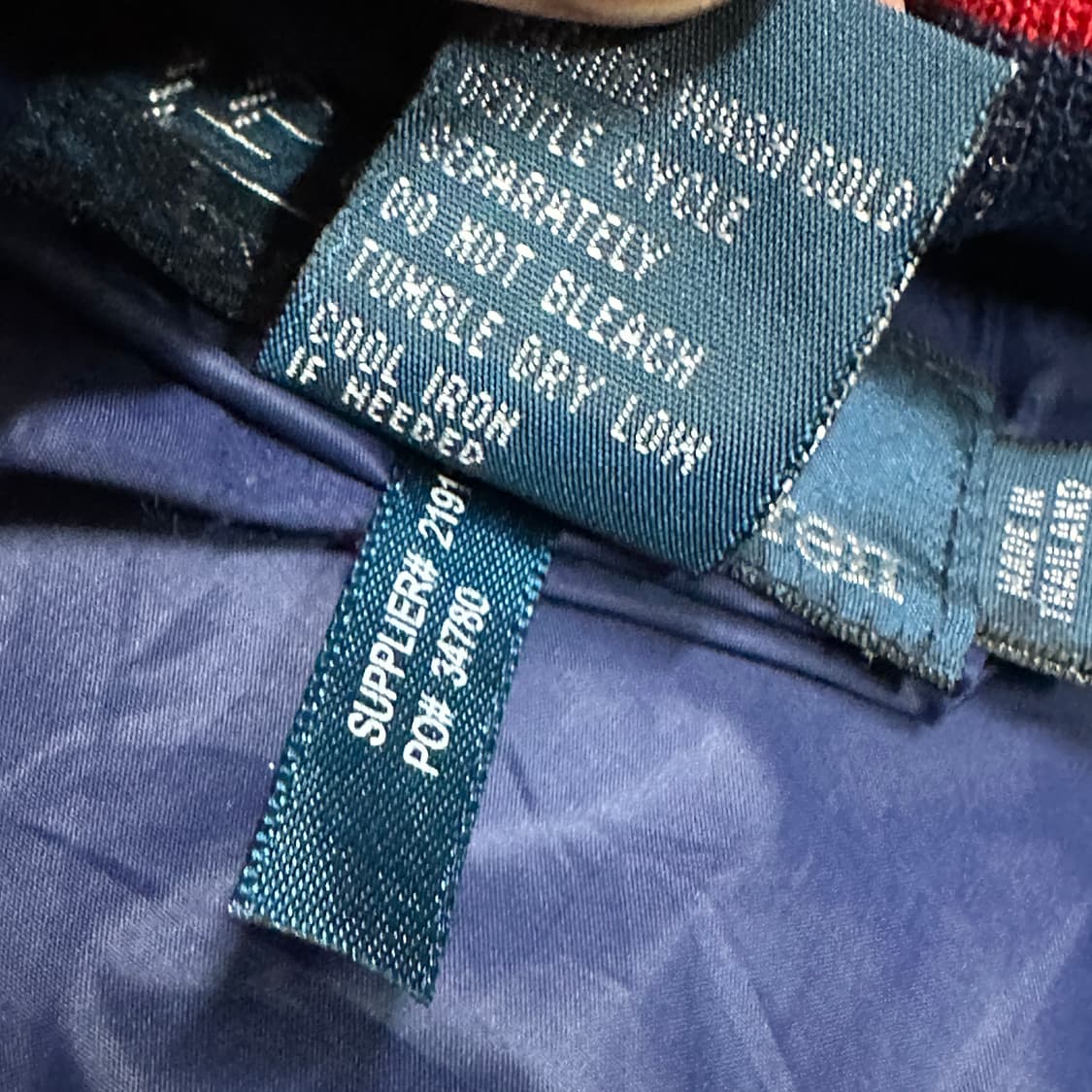 폴로랄프로렌 블루종 자켓 네이비  상품이미지3