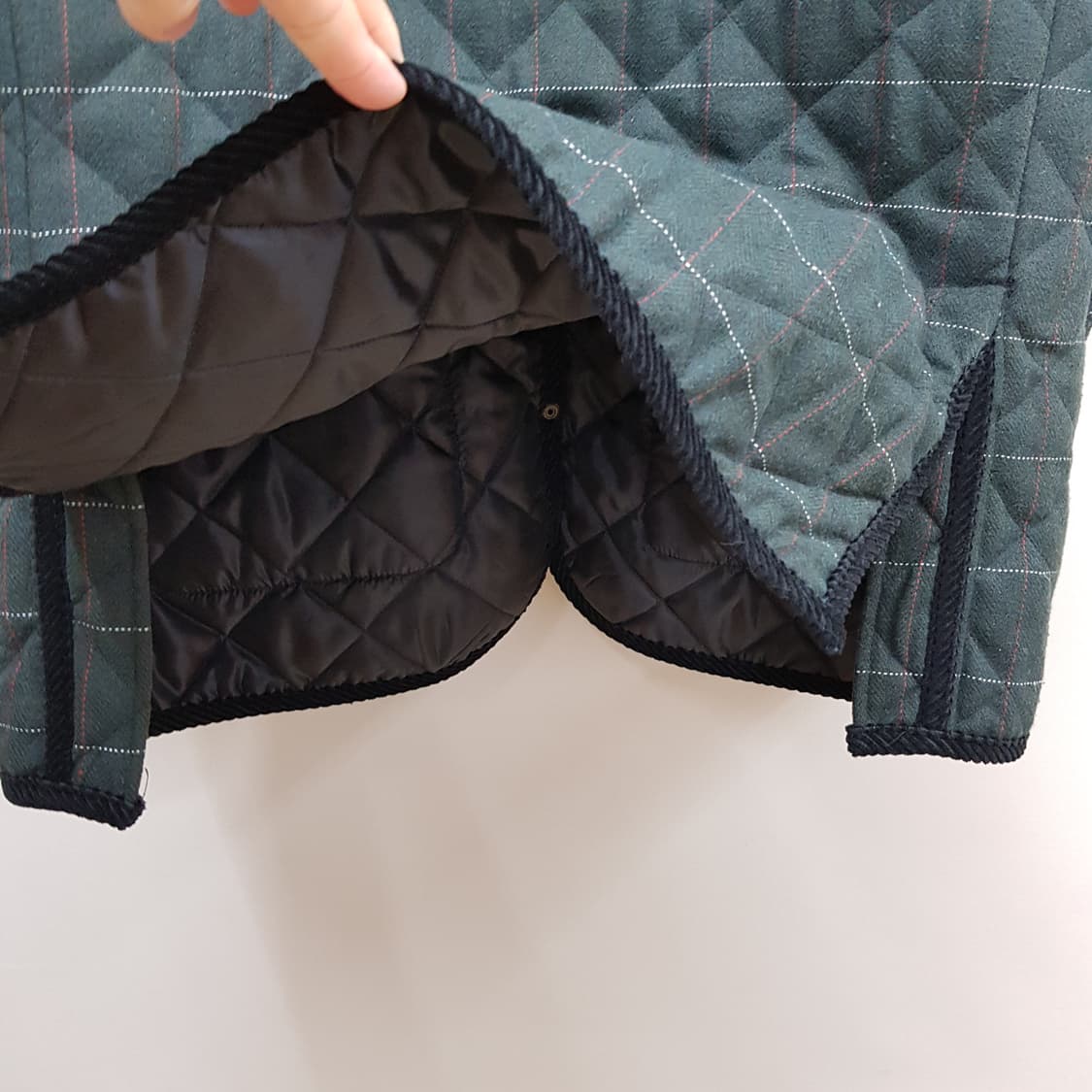 스튜디오 톰보이 2021 체크 퀼팅 자켓  F사이즈 상품이미지5